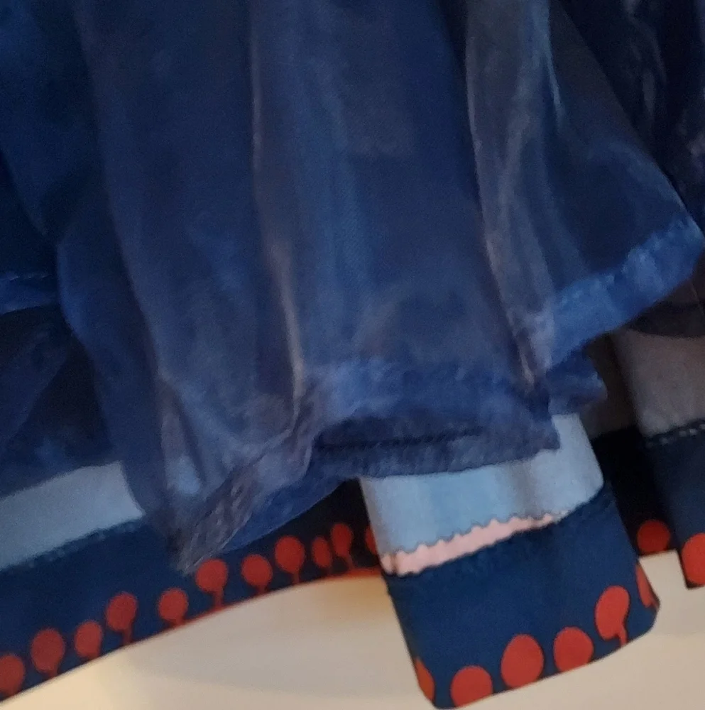 Anthropolgie Girls From Savoy Strapless Dress Size Small Medallion